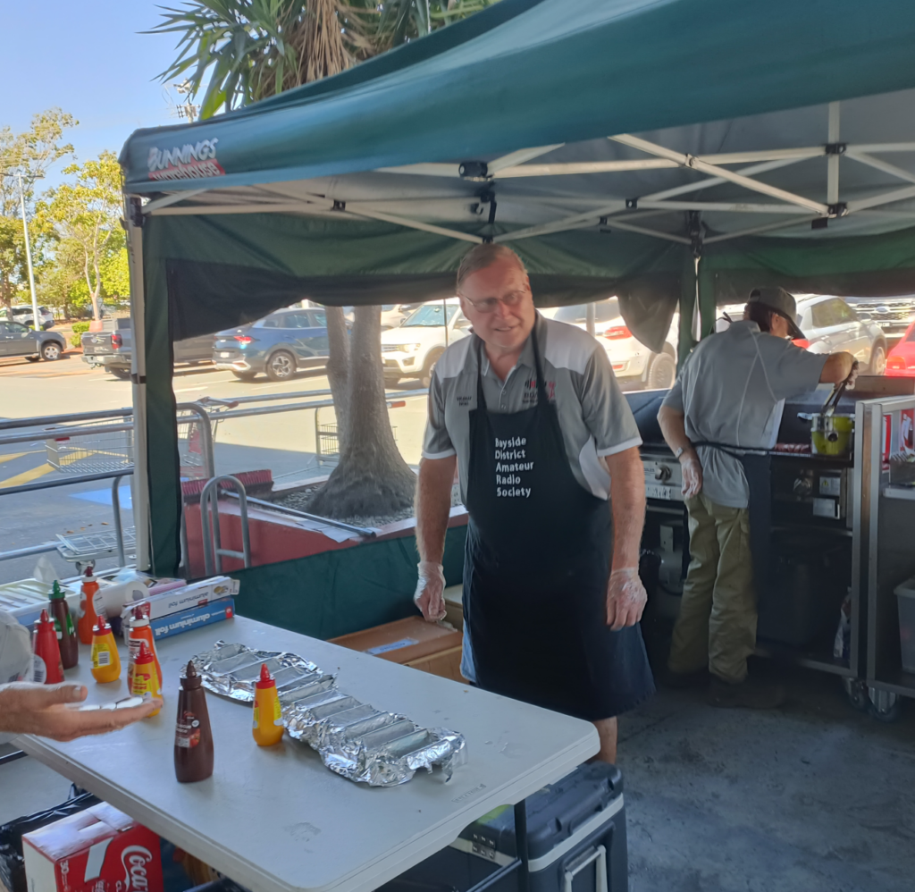 The BDARS team happy by the BBQ