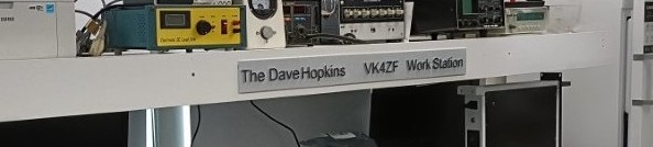 The Dave Hopkins bench placard